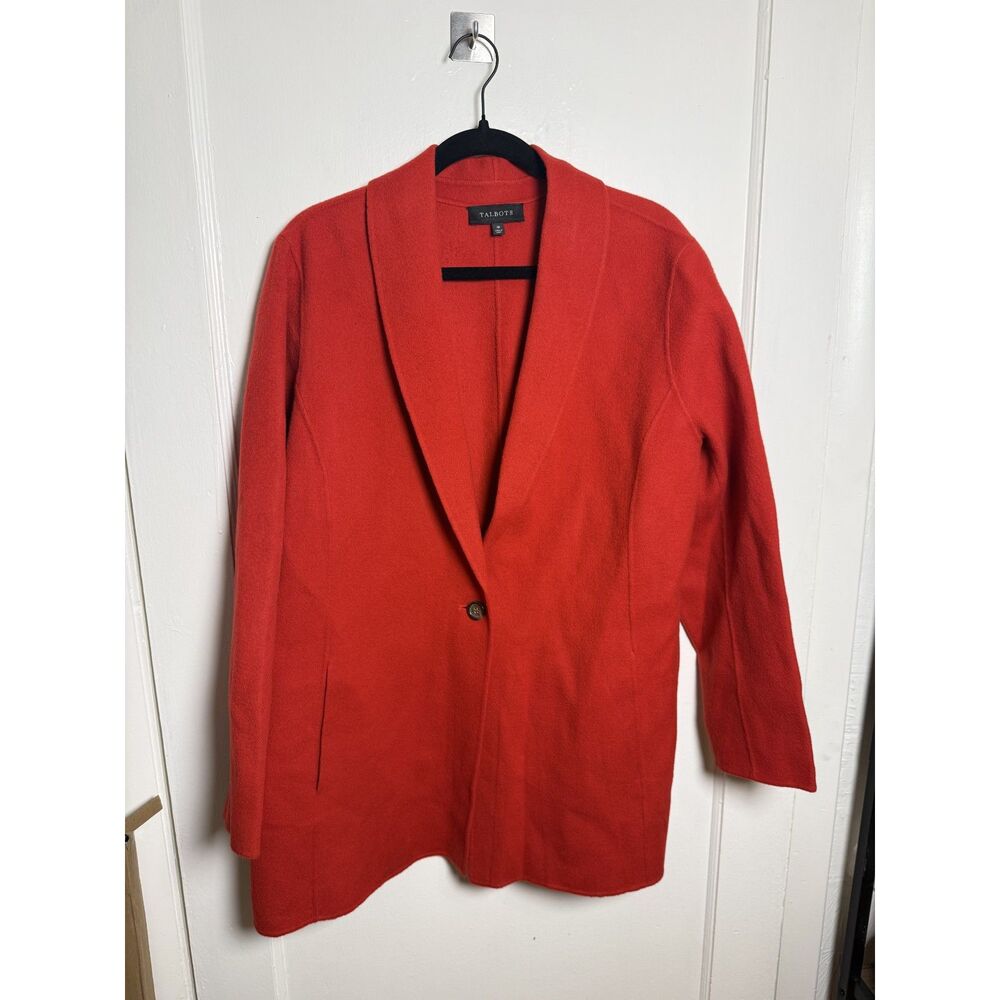 Talbots Red Coat/Jacket – Size 18 – NWOT